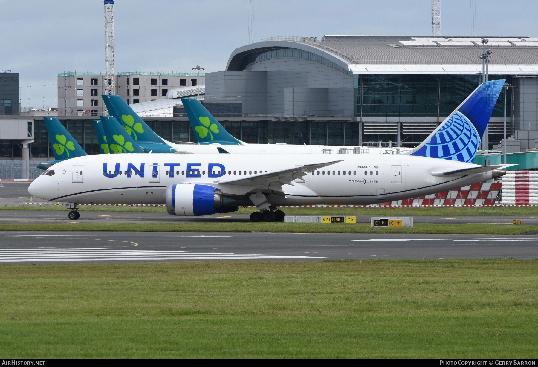 Aircraft Photo of N45905 | Boeing 787-8 Dreamliner | United Airlines | AirHistory.net #821206