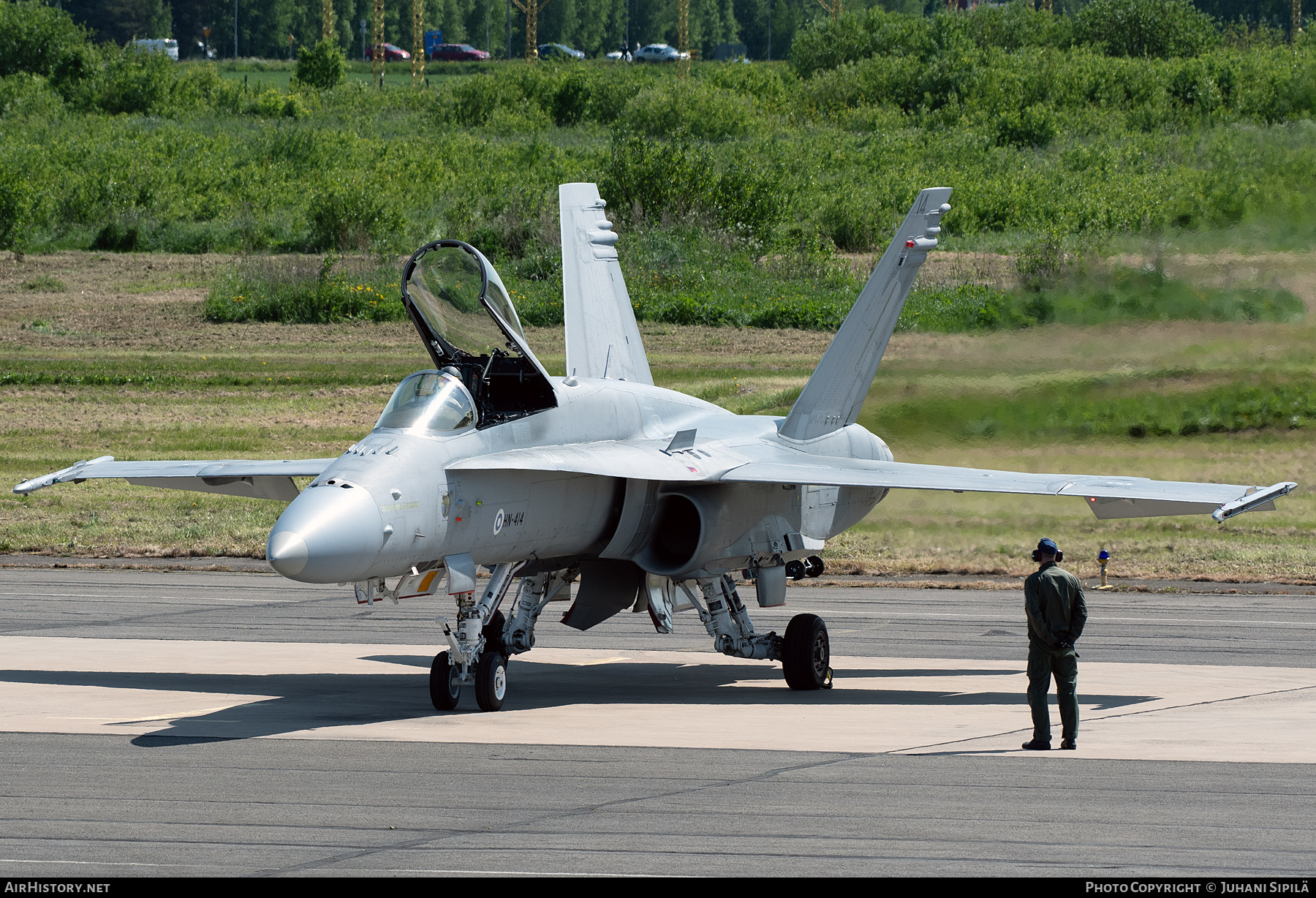 Aircraft Photo of HN-414 | McDonnell Douglas F/A-18C Hornet | Finland - Air Force | AirHistory.net #821210