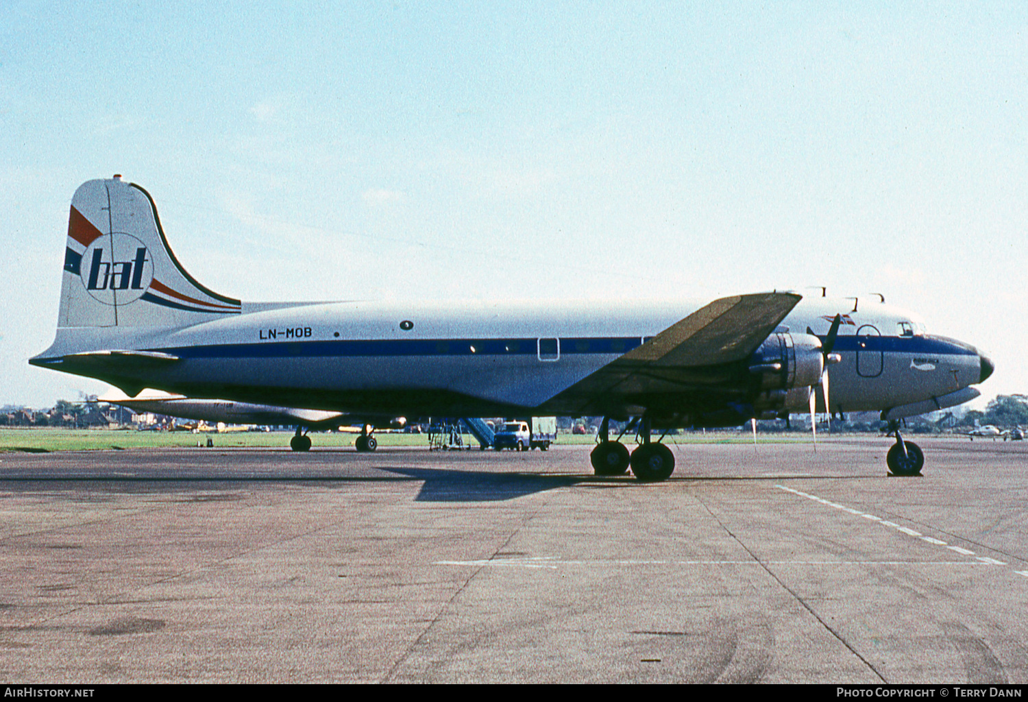 Aircraft Photo of LN-MOB | Douglas C-54E Skymaster | Bergen Air Transport - BAT | AirHistory.net #821216
