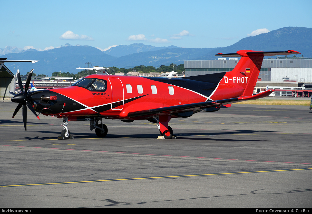 Aircraft Photo of D-FHOT | Pilatus PC-12/47E | AirHistory.net #821220