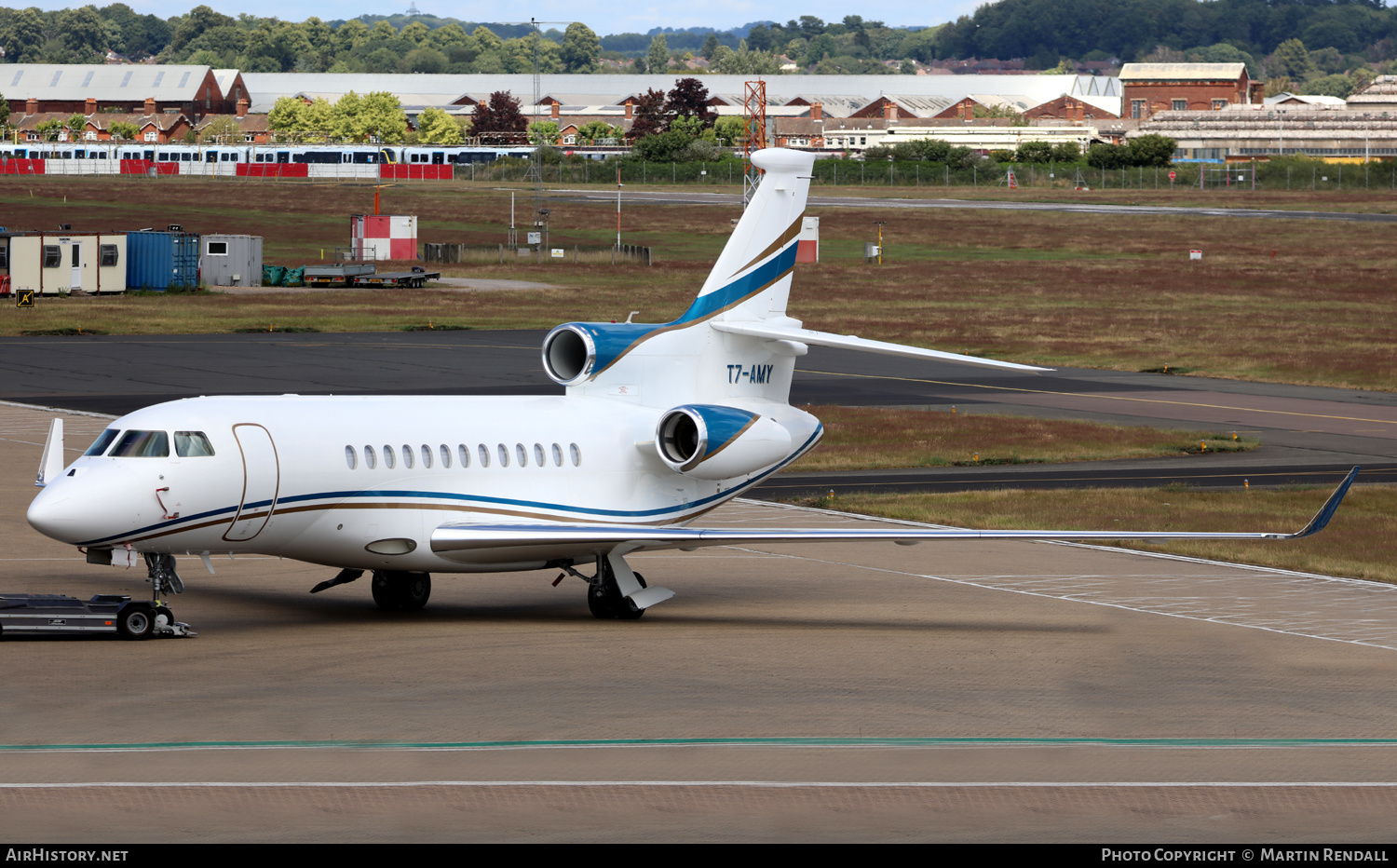 Aircraft Photo of T7-AMY | Dassault Falcon 7X | AirHistory.net #821234