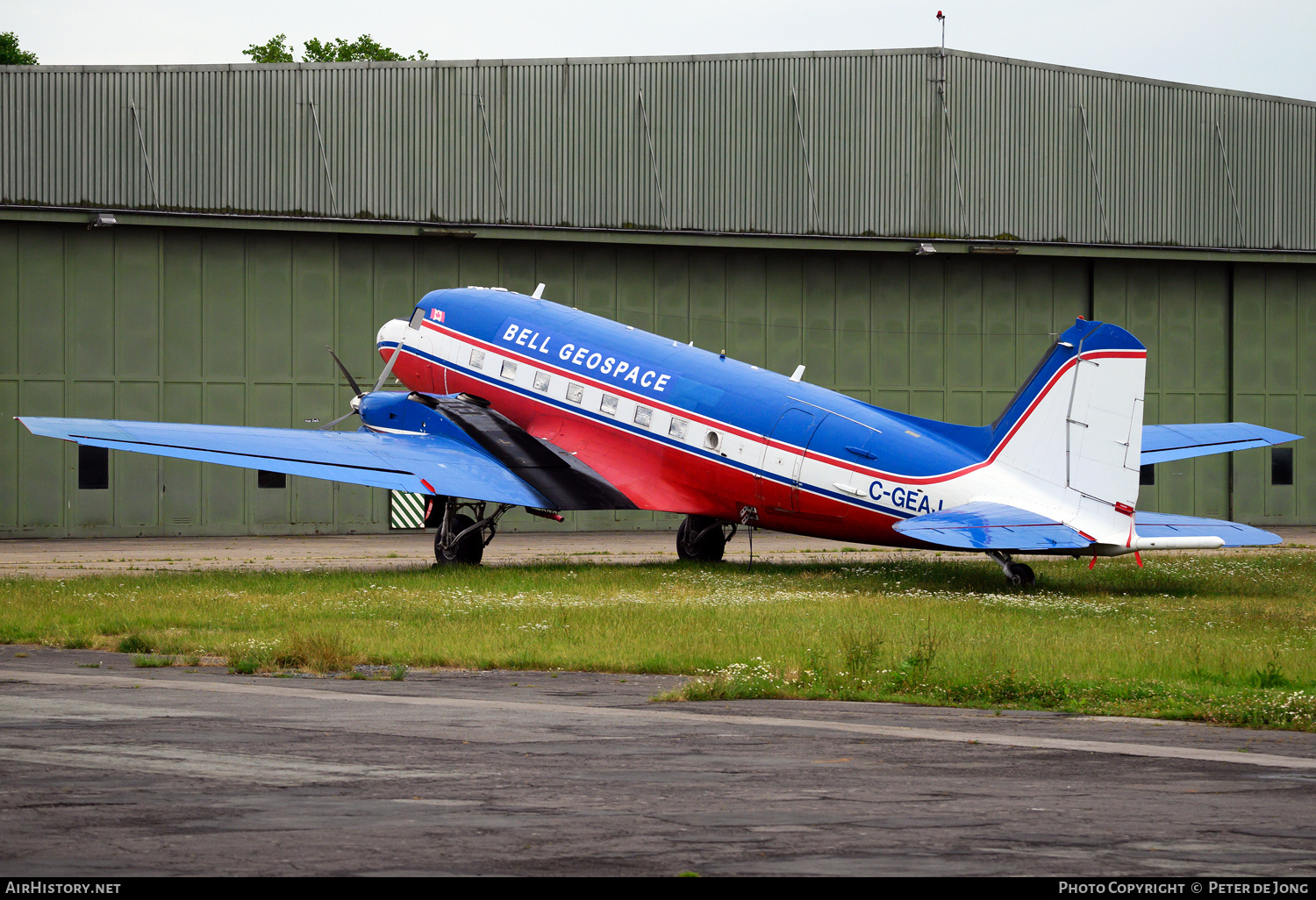 Aircraft Photo of C-GEAJ | Basler BT-67 Turbo-67 | Bell Geospace Aviation | AirHistory.net #821239