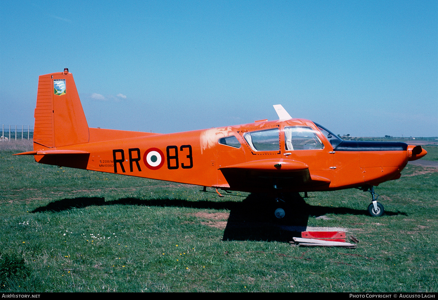 Aircraft Photo of MM61983 | SIAI-Marchetti S-208M | Italy - Air Force | AirHistory.net #821242