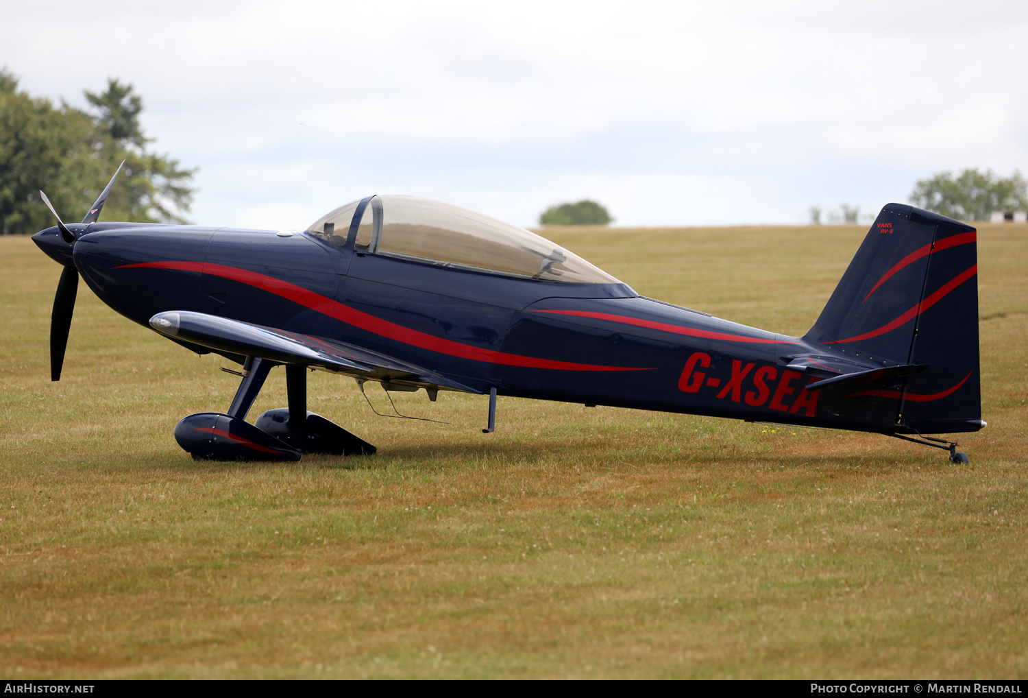 Aircraft Photo of G-XSEA | Van's RV-8 | AirHistory.net #821244