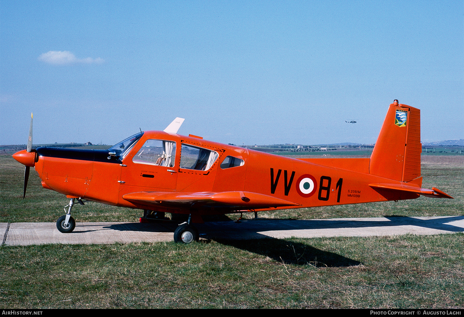 Aircraft Photo of MM61981 | SIAI-Marchetti S-208M | Italy - Air Force | AirHistory.net #821251
