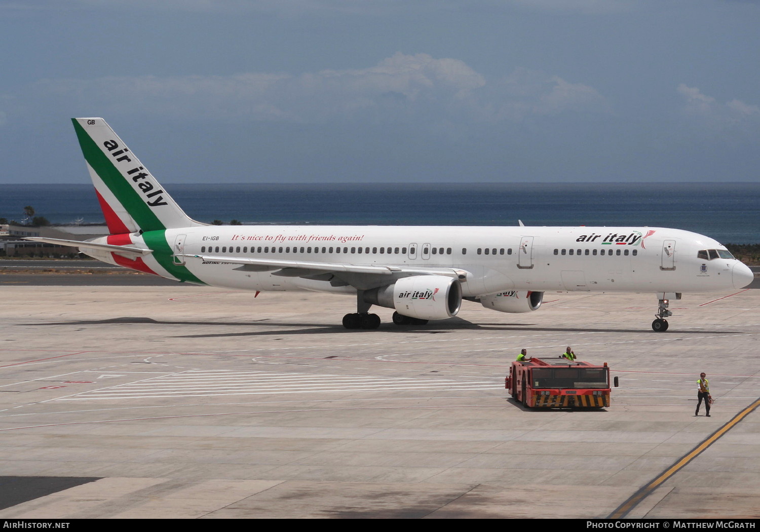 Aircraft Photo of EI-IGB | Boeing 757-230 | Air Italy | AirHistory.net #821267