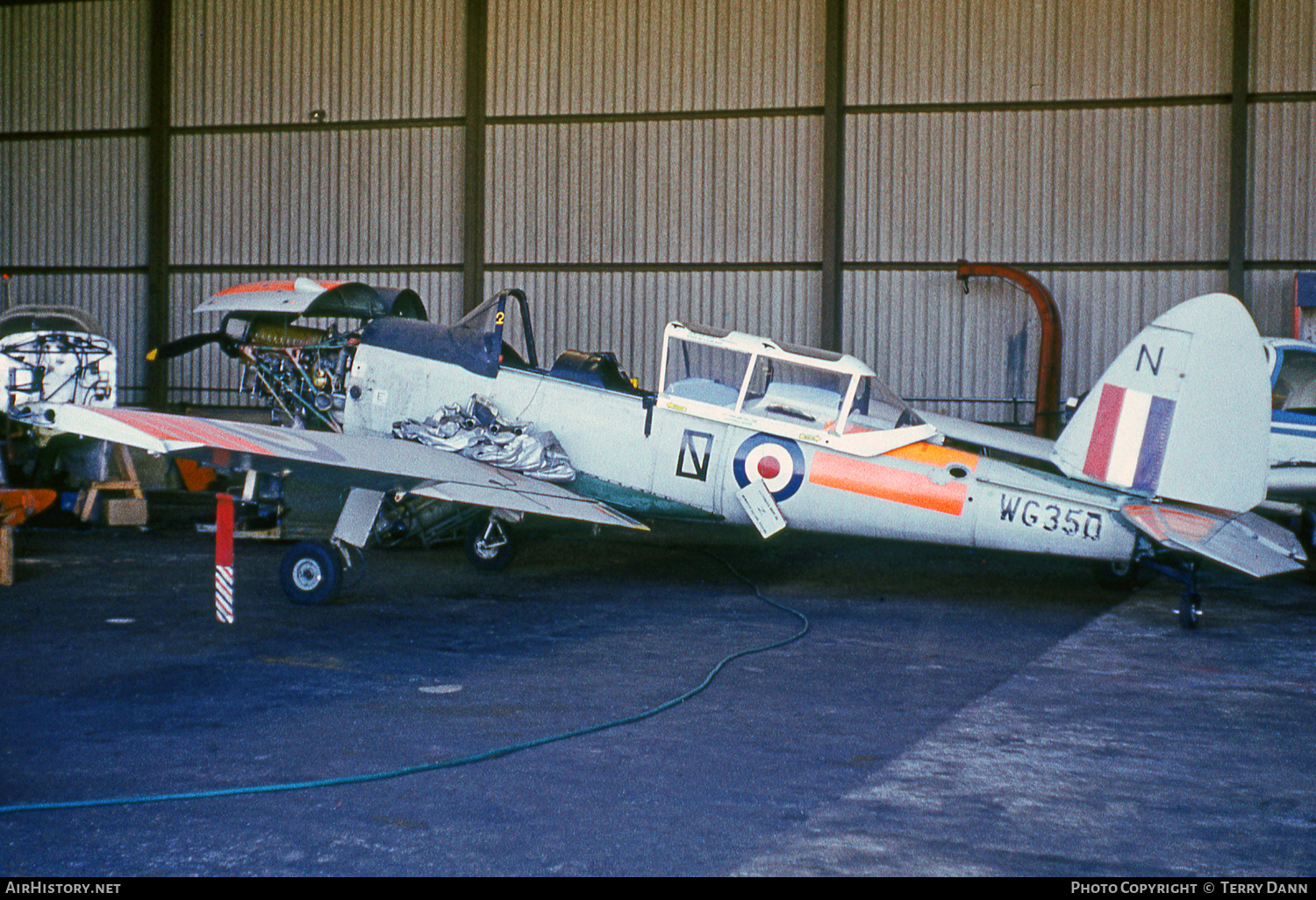 Aircraft Photo of WG350 | De Havilland DHC-1 Chipmunk Mk10 | UK - Air Force | AirHistory.net #821282