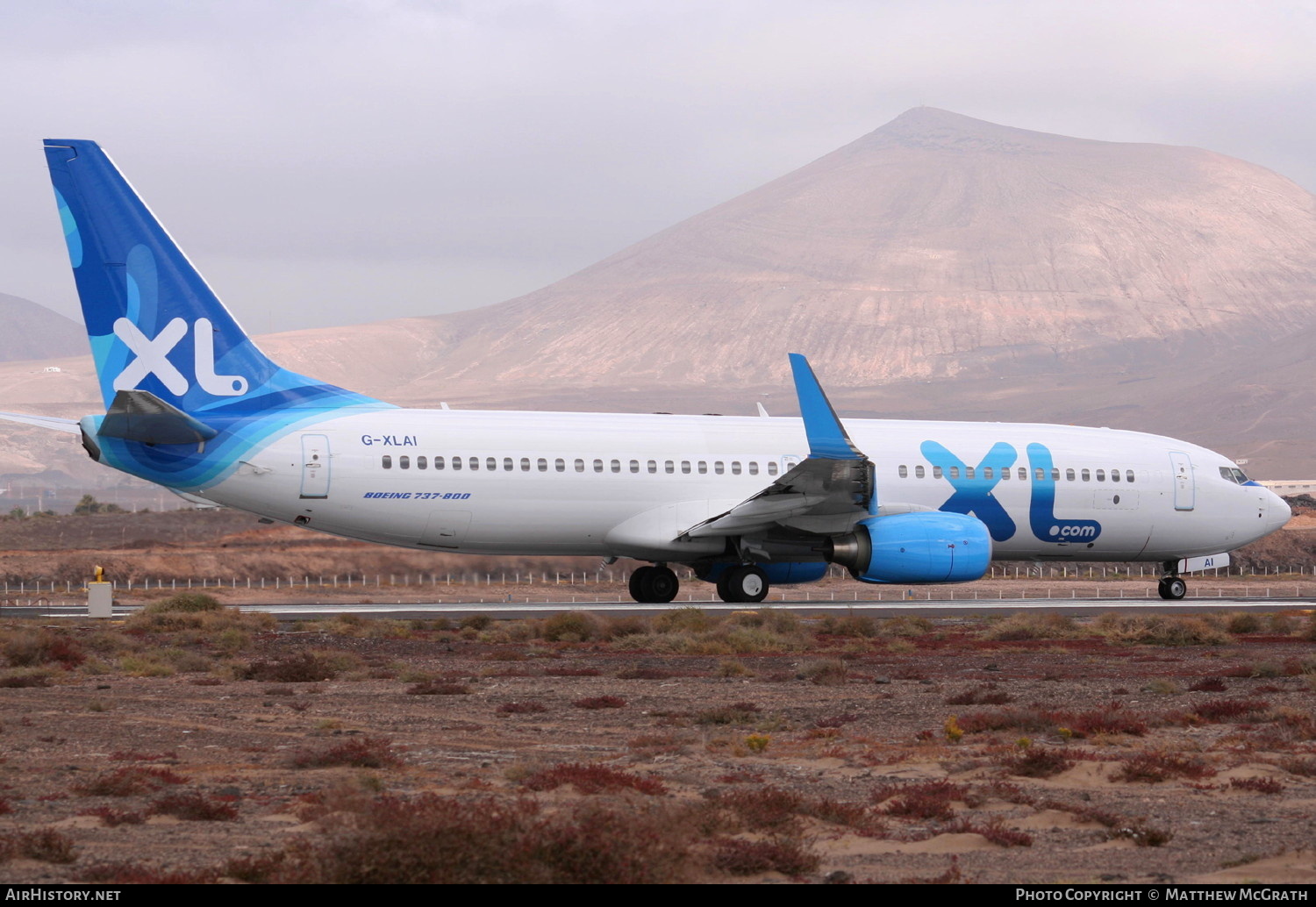 Aircraft Photo of G-XLAI | Boeing 737-8Q8 | XL Airways | AirHistory.net #821292