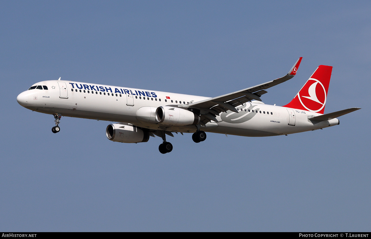 Aircraft Photo of TC-JTG | Airbus A321-231 | Turkish Airlines | AirHistory.net #821293