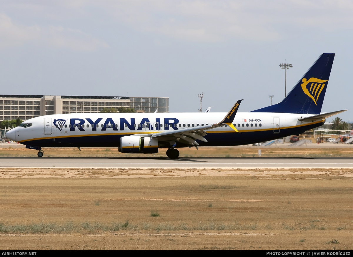 Aircraft Photo of 9H-QCN | Boeing 737-800 | Ryanair | AirHistory.net #821300