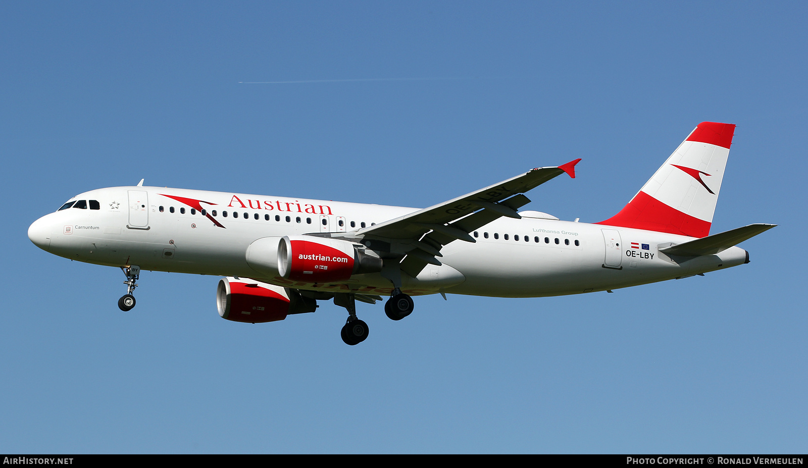 Aircraft Photo of OE-LBY | Airbus A320-214 | Austrian Airlines | AirHistory.net #821338