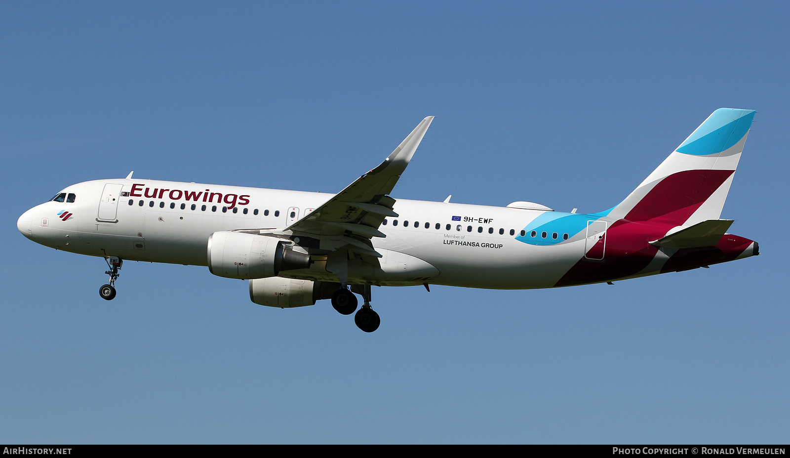 Aircraft Photo of 9H-EWF | Airbus A320-214 | Eurowings | AirHistory.net #821341