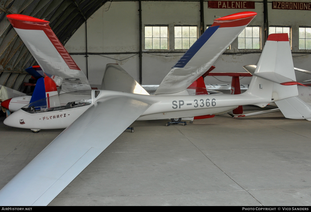 Aircraft Photo of SP-3366 | PZL-Bielsko SZD-50-3 Puchacz | AirHistory.net #821350