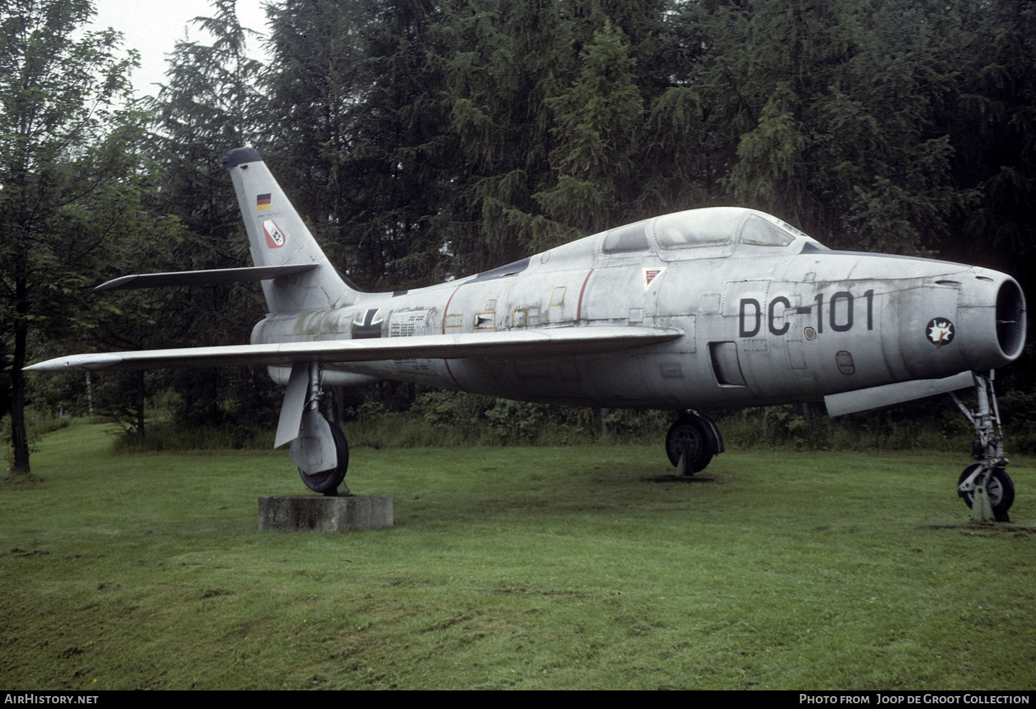 Aircraft Photo of DC-101 | Republic F-84F Thunderstreak | Germany - Air Force | AirHistory.net #821359