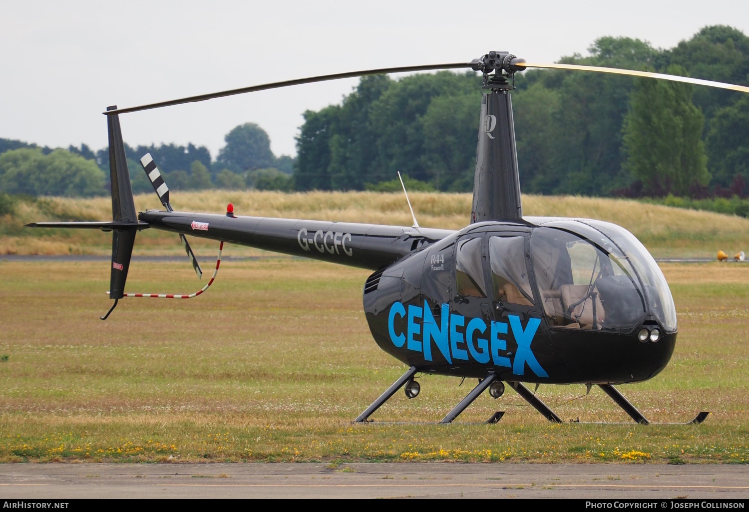 Aircraft Photo of G-CCFC | Robinson R-44 Raven II | Cenegex | AirHistory.net #821396