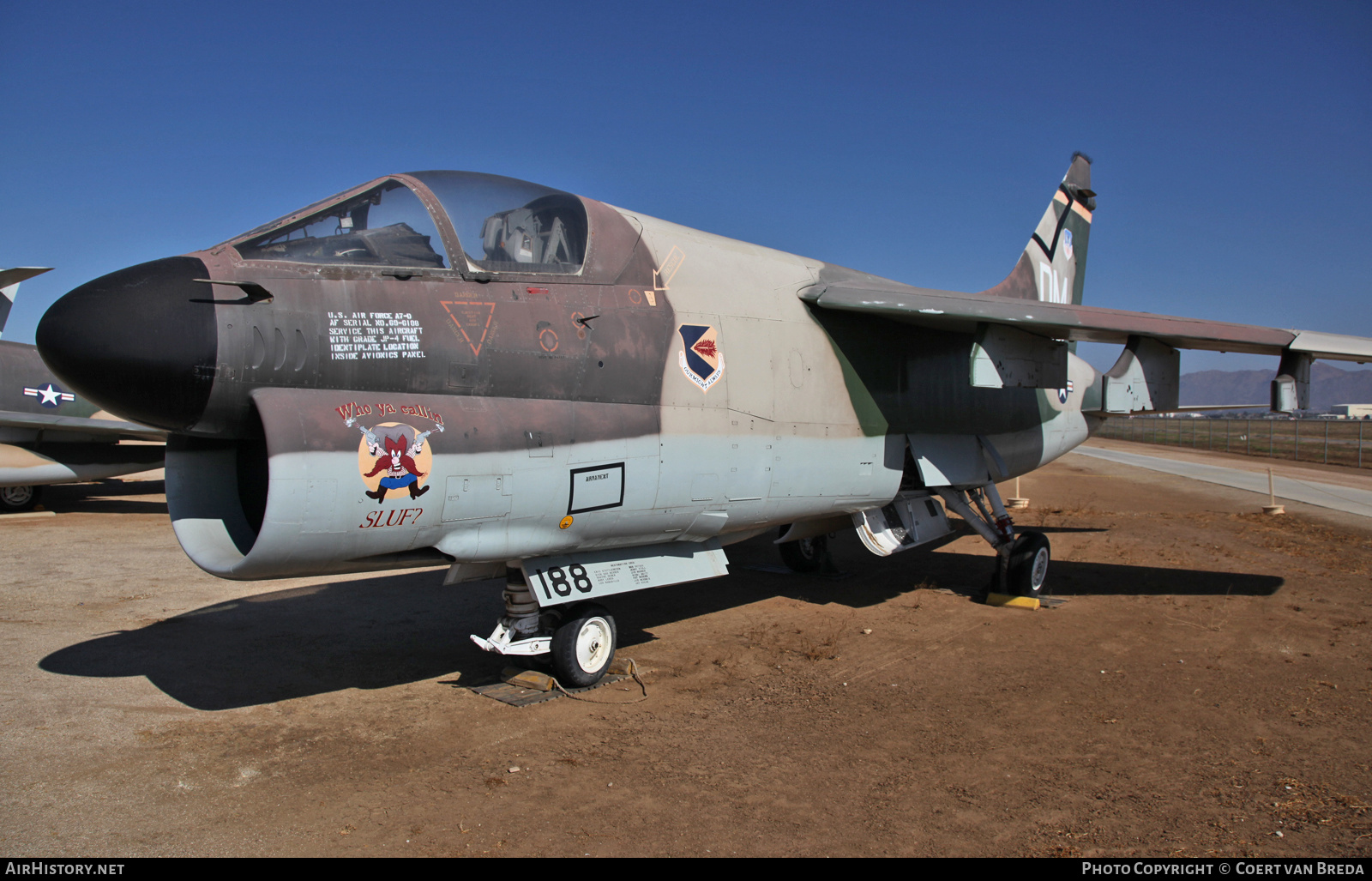 Aircraft Photo of 69-6188 / AF69188 | LTV GA-7D Corsair II | USA - Air Force | AirHistory.net #821400