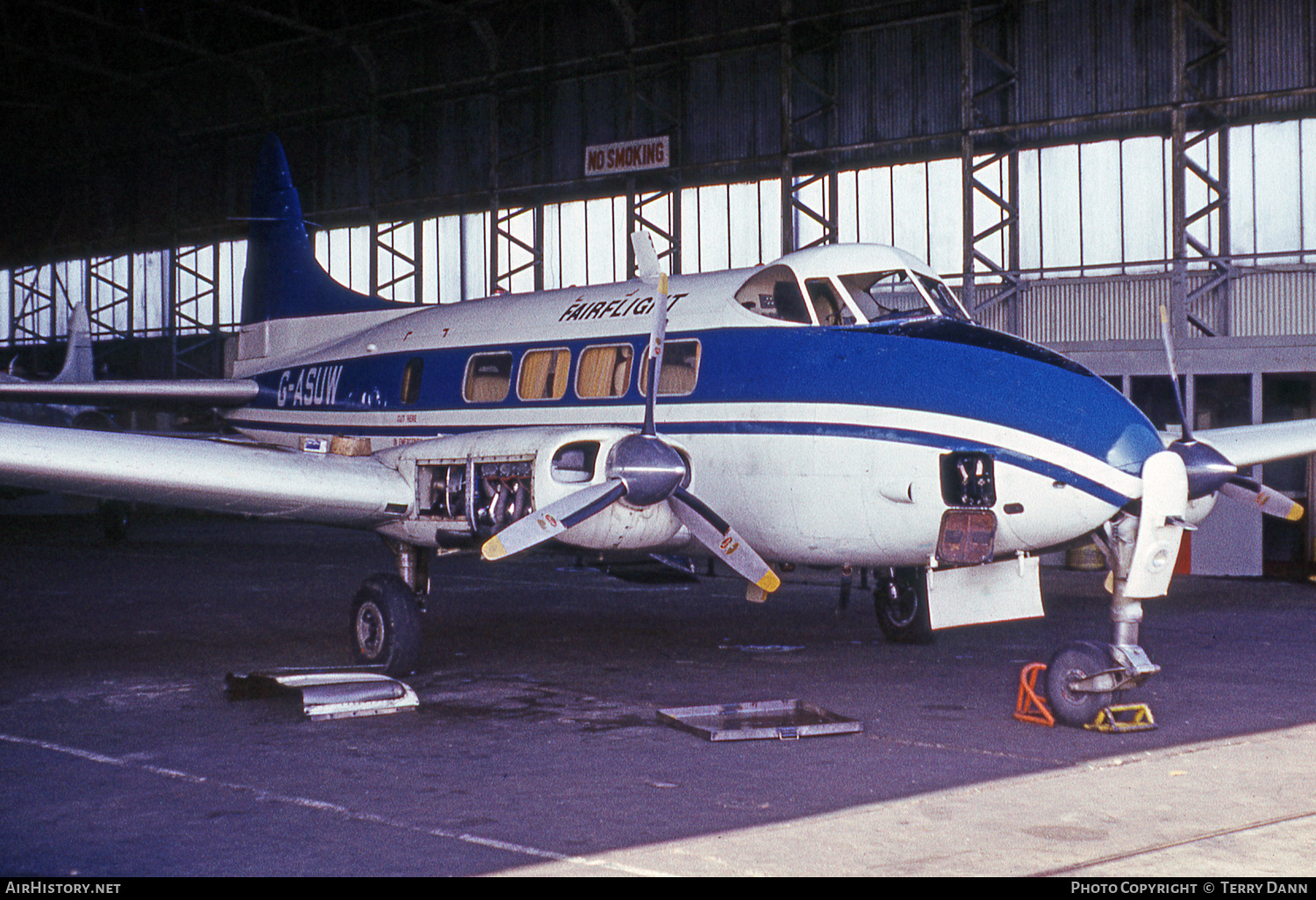 Aircraft Photo of G-ASUW | Riley Dove 2 | Fairflight Charters | AirHistory.net #821411