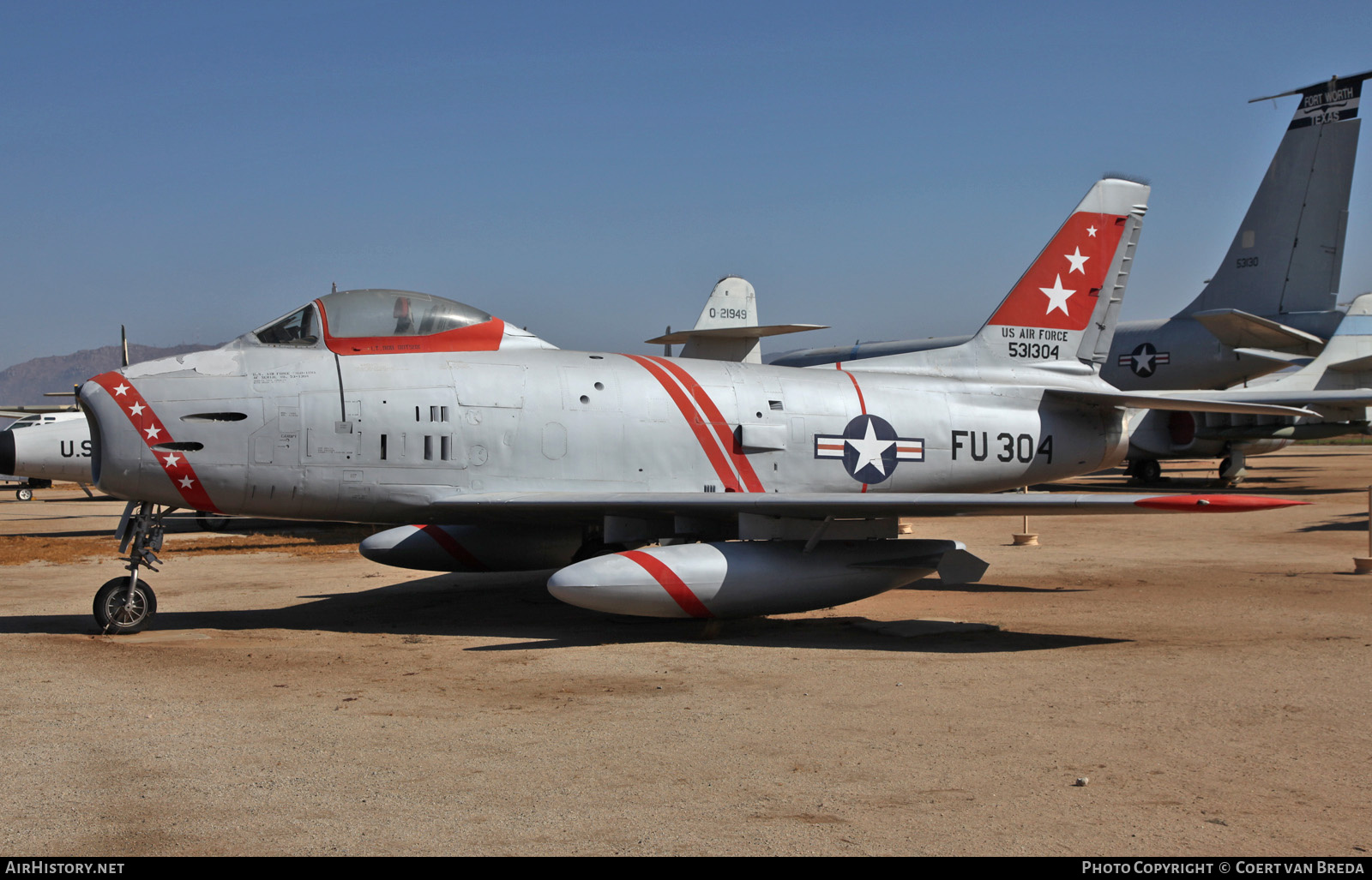 Aircraft Photo of 53-1304 | North American F-86H Sabre | USA - Air Force | AirHistory.net #821418