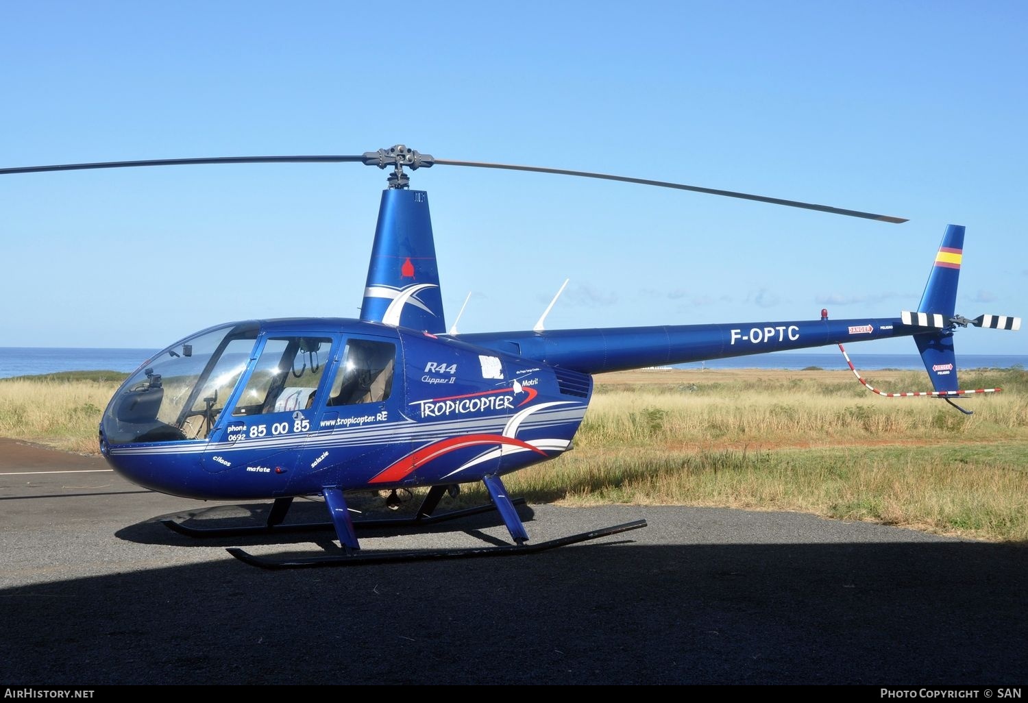 Aircraft Photo of F-OPTC | Robinson R-44 II | Tropicopter | AirHistory.net #821427
