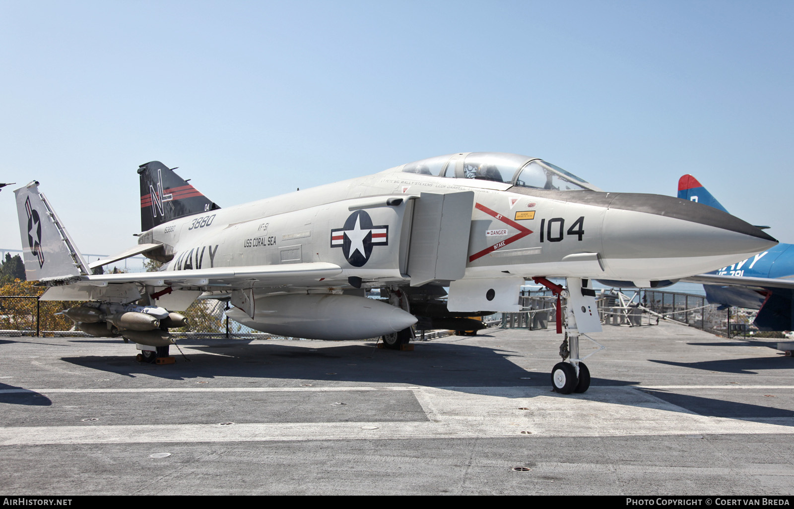 Aircraft Photo of 153880 | McDonnell Douglas F-4S Phantom II | USA - Navy | AirHistory.net #821446