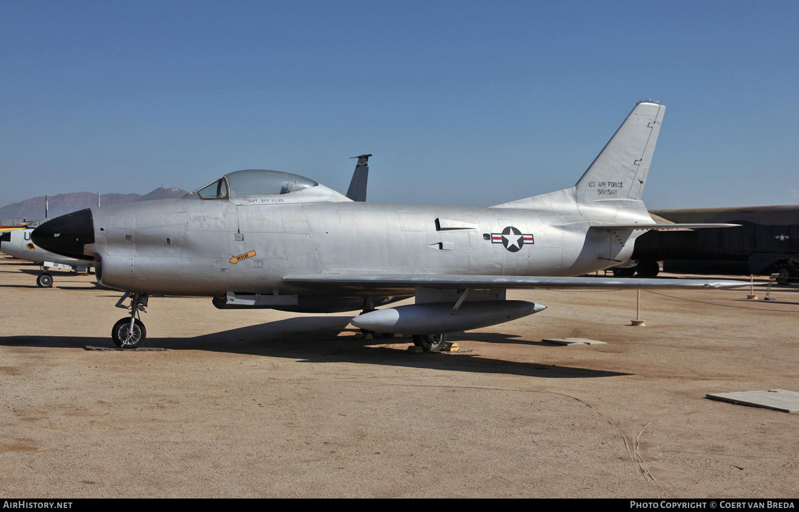 Aircraft Photo of 50-560 | North American F-86D Sabre | USA - Air Force | AirHistory.net #821454
