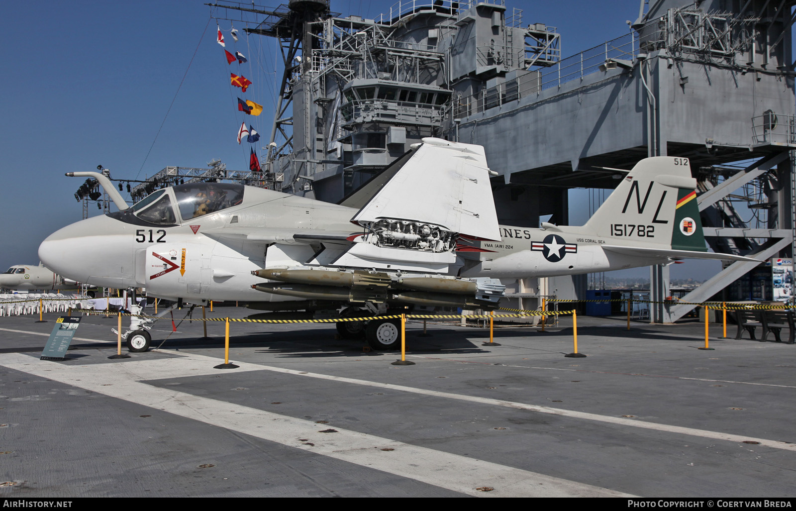 Aircraft Photo of 151782 | Grumman A-6E Intruder | USA - Marines | AirHistory.net #821461