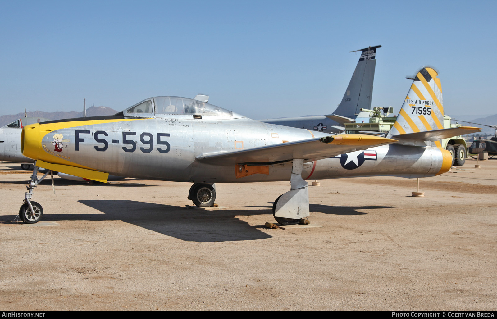Aircraft Photo of 47-1595 / 71595 | Republic F-84C Thunderjet | USA - Air Force | AirHistory.net #821467