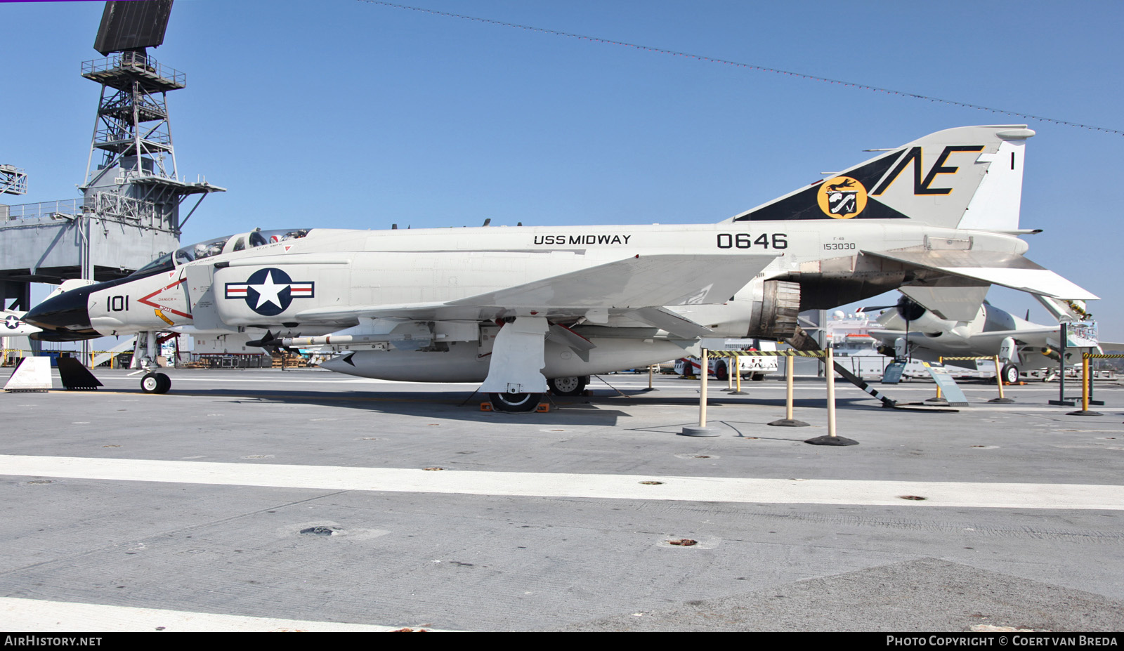 Aircraft Photo of 153030 | McDonnell F-4N Phantom II | USA - Navy | AirHistory.net #821471