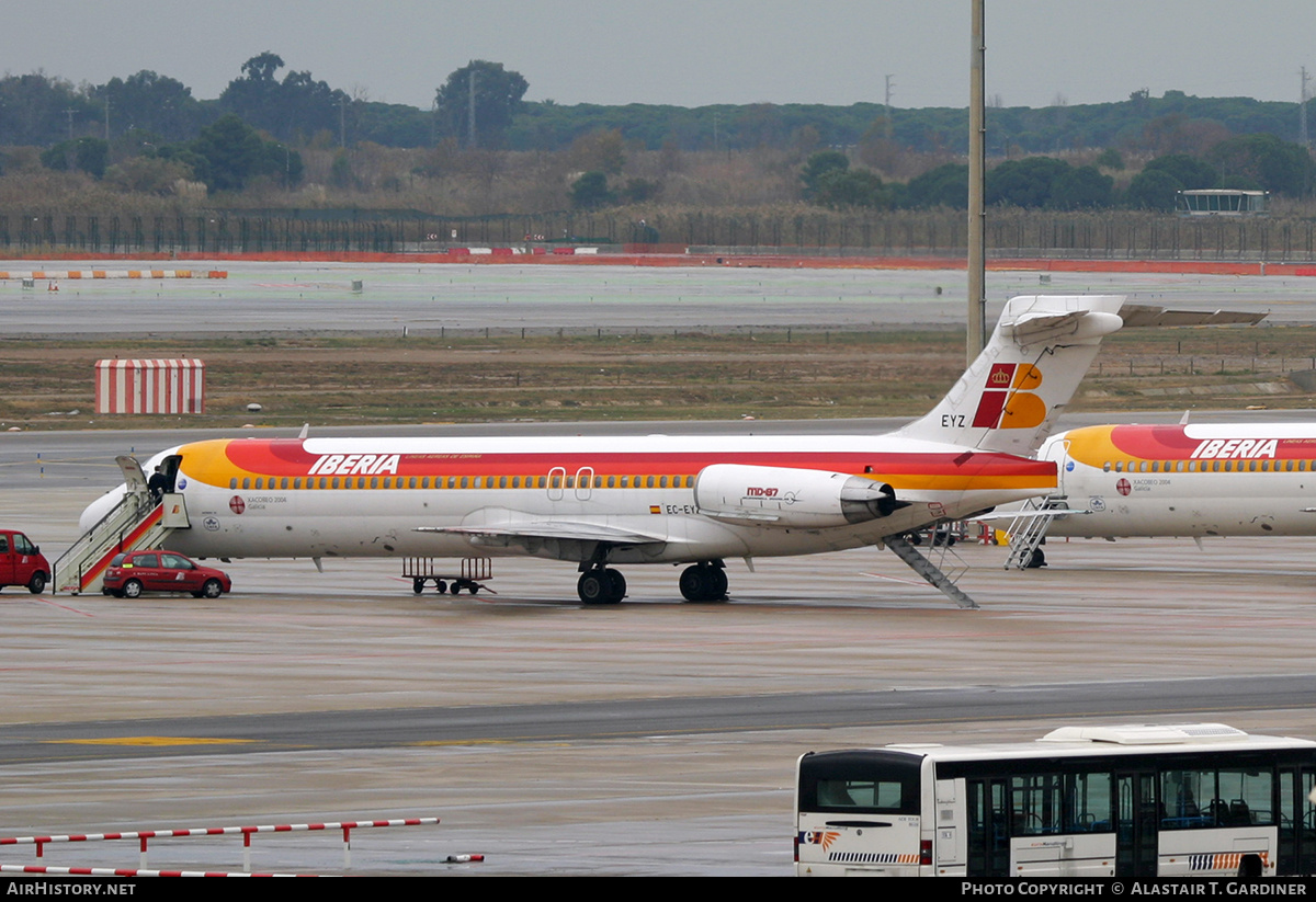 Aircraft Photo of EC-EYZ | McDonnell Douglas MD-87 (DC-9-87) | Iberia | AirHistory.net #821484