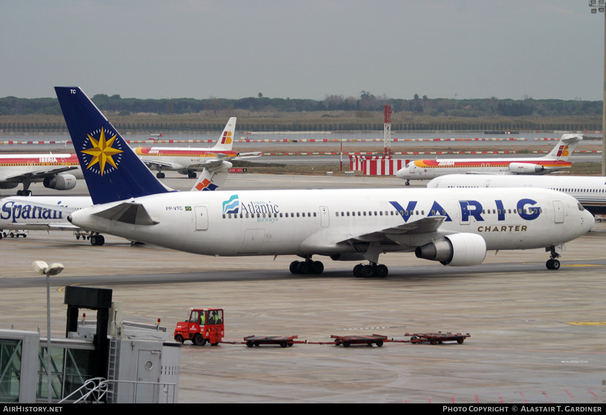 Aircraft Photo of PP-VTC | Boeing 767-3Y0/ER | Varig Charter | AirHistory.net #821490