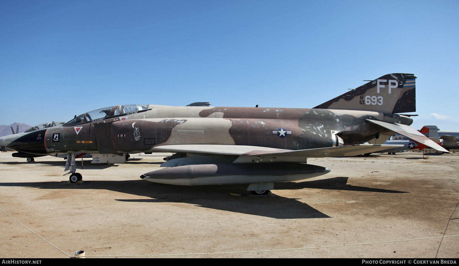 Aircraft Photo of 63-7693 / AF63693 | McDonnell F-4C Phantom II | USA - Air Force | AirHistory.net #821496