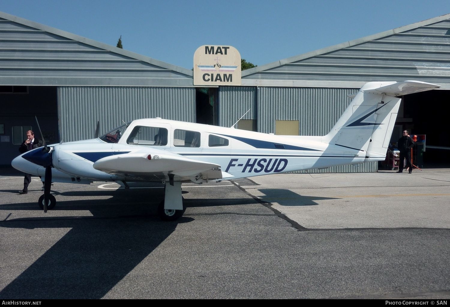 Aircraft Photo of F-HSUD | Piper PA-44-180 Seminole | AirHistory.net #821499