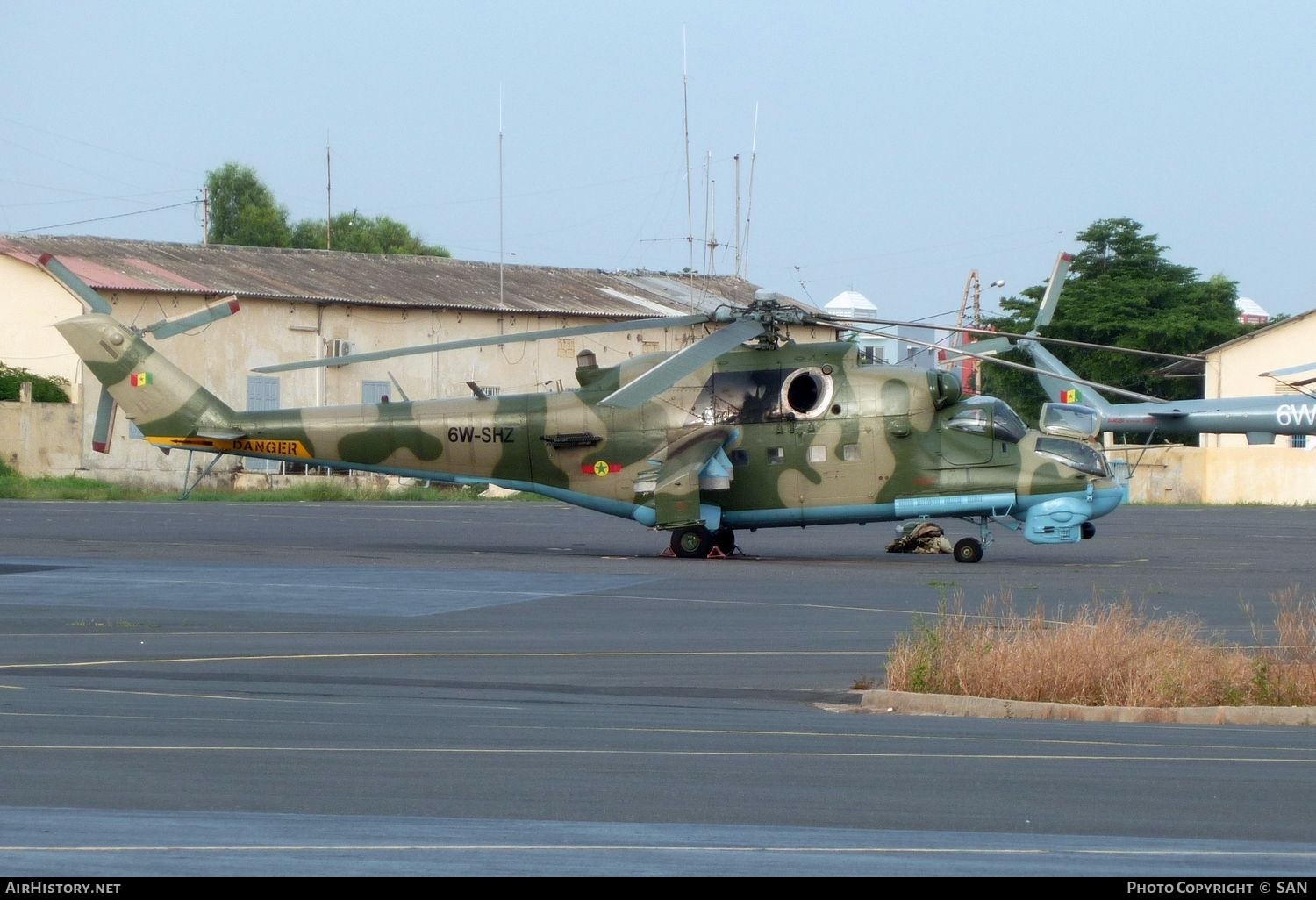 Aircraft Photo of 6W-SHZ | Mil Mi-35P | Senegal - Air Force | AirHistory.net #821502