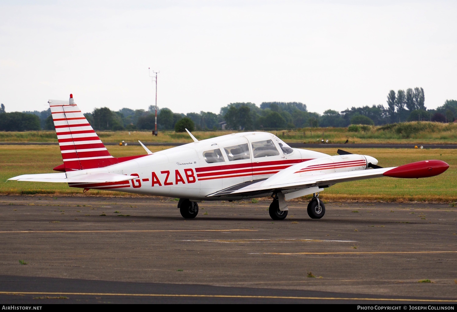 Aircraft Photo of G-AZAB | Piper PA-30-160 Turbo Twin Comanche | AirHistory.net #821504