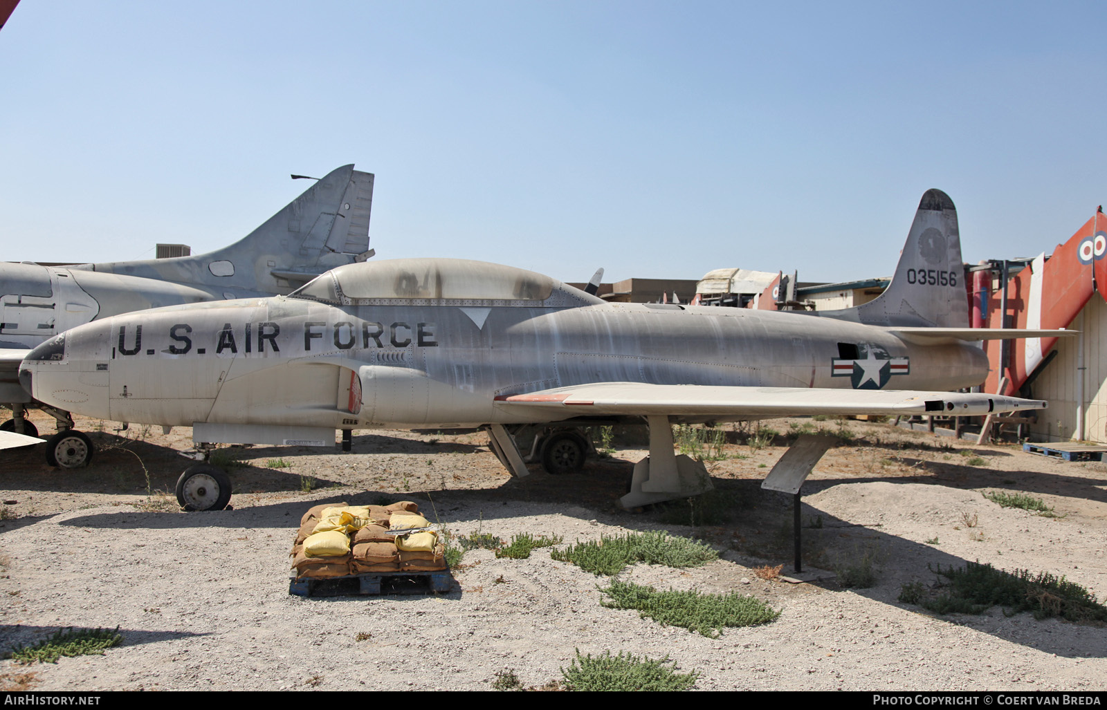 Aircraft Photo of 53-5156 / 035156 | Lockheed T-33A | USA - Air Force | AirHistory.net #821507