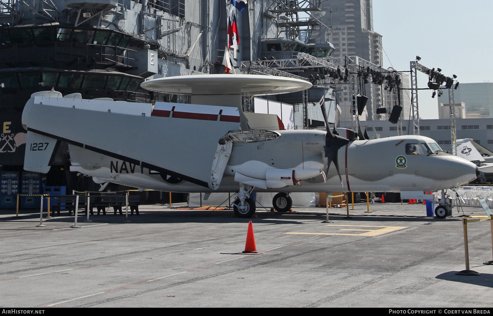 Aircraft Photo of 161227 | Grumman E-2C Hawkeye | USA - Navy | AirHistory.net #821520