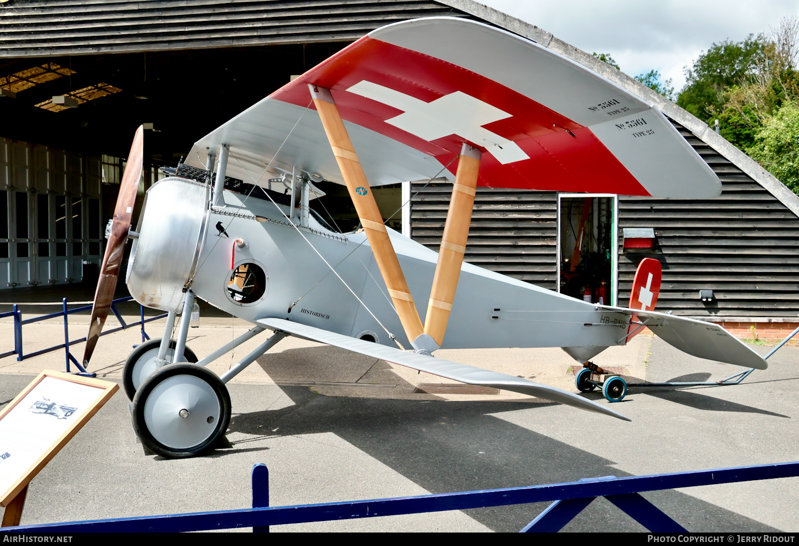 Aircraft Photo of HB-RNB | Nieuport 23C-1 | AirHistory.net #821542