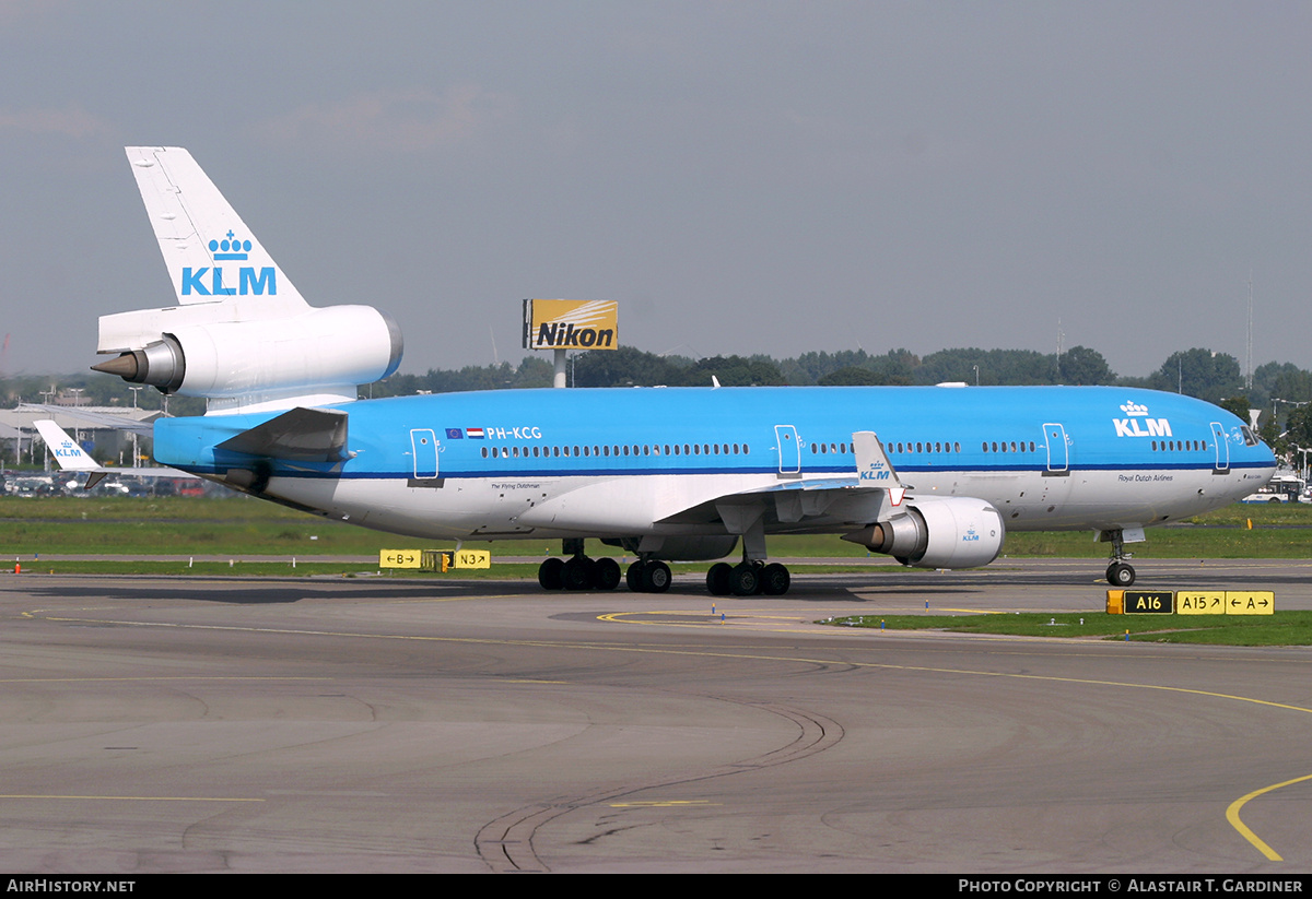Aircraft Photo of PH-KCG | McDonnell Douglas MD-11 | KLM - Royal Dutch Airlines | AirHistory.net #821543