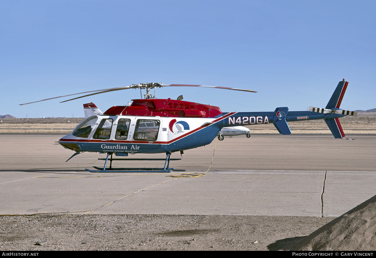 Aircraft Photo of N420GA | Bell 407 | Guardian Air | AirHistory.net #821546