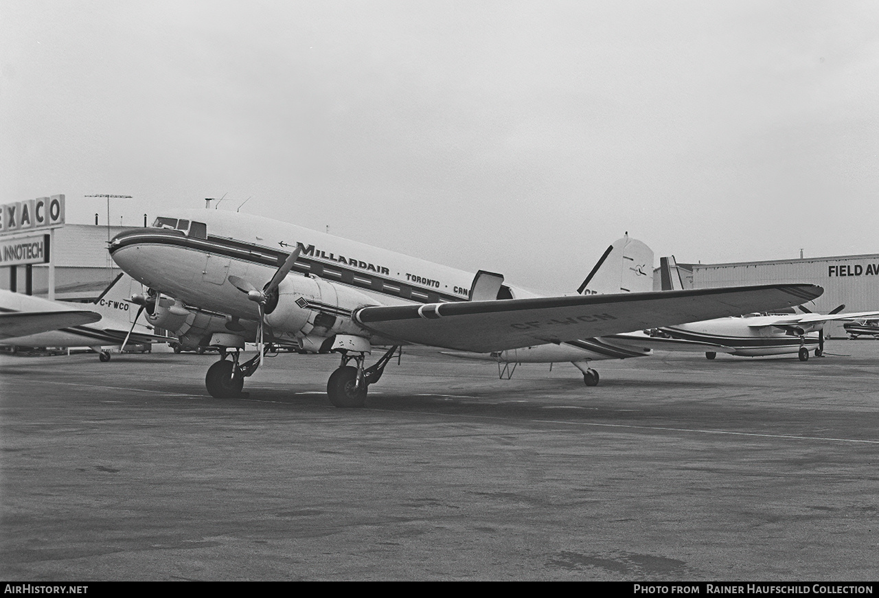 Aircraft Photo of CF-WCN | Douglas DC-3... | Millardair | AirHistory.net #821549