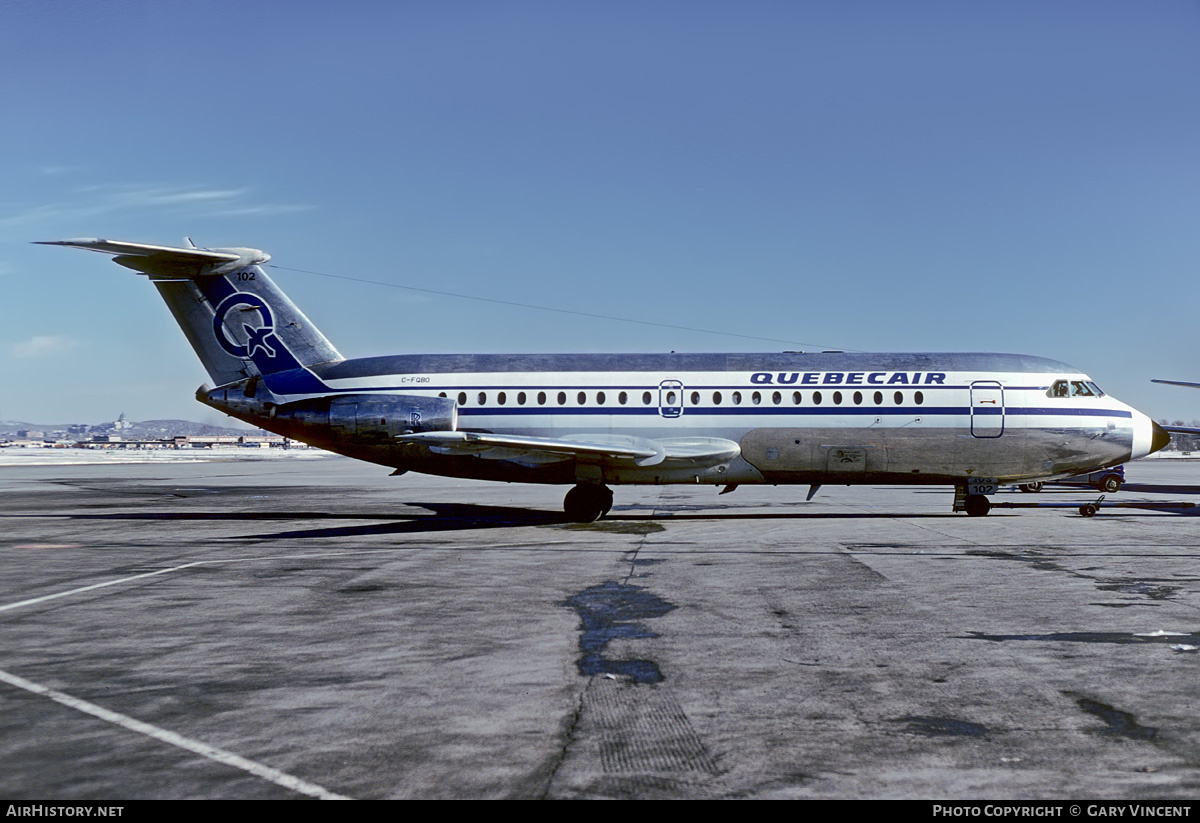 Aircraft Photo of C-FQBO | BAC 111-304AX One-Eleven | Quebecair | AirHistory.net #821568