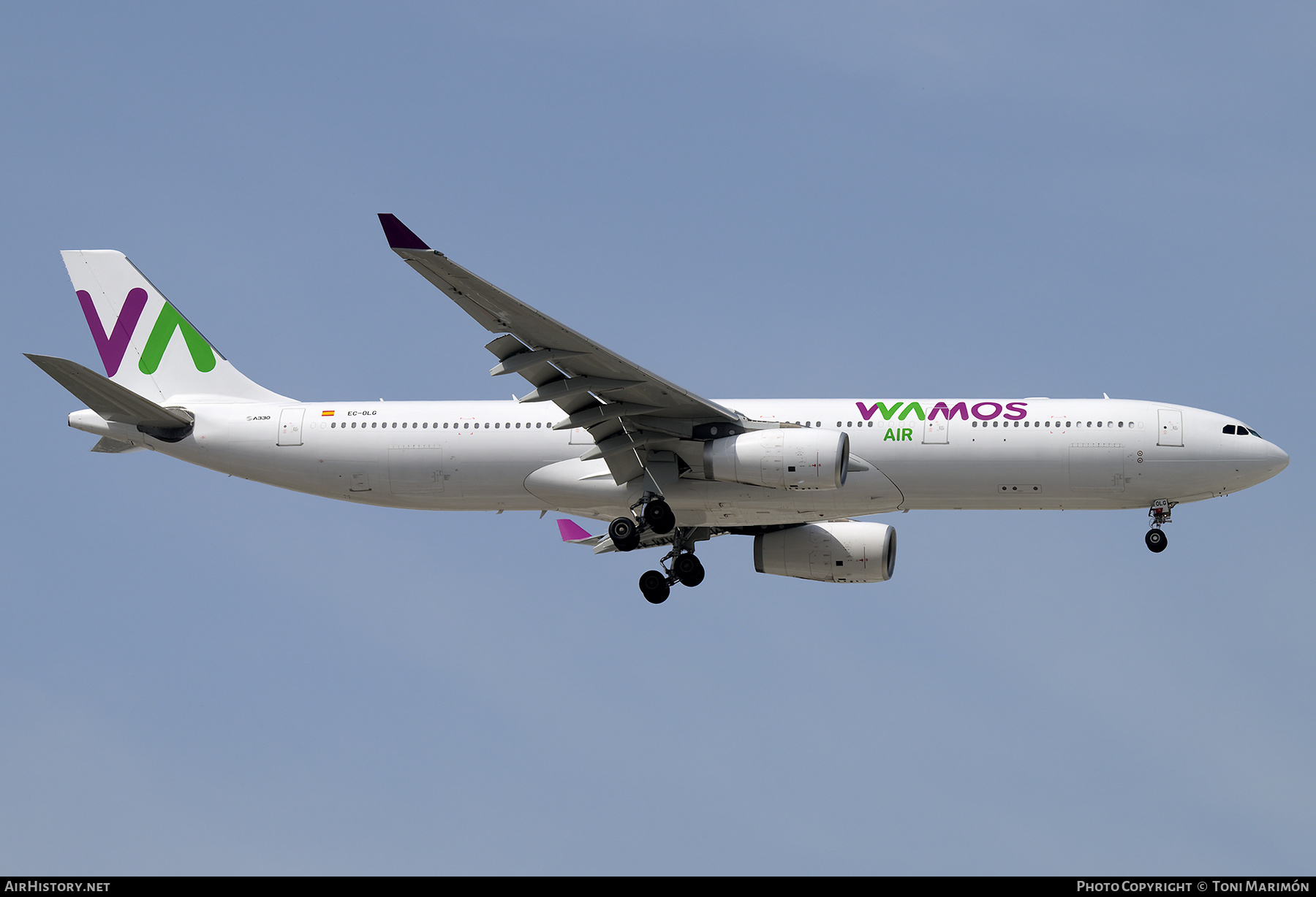 Aircraft Photo of EC-OLG | Airbus A330-343 | Wamos Air | AirHistory.net #821571