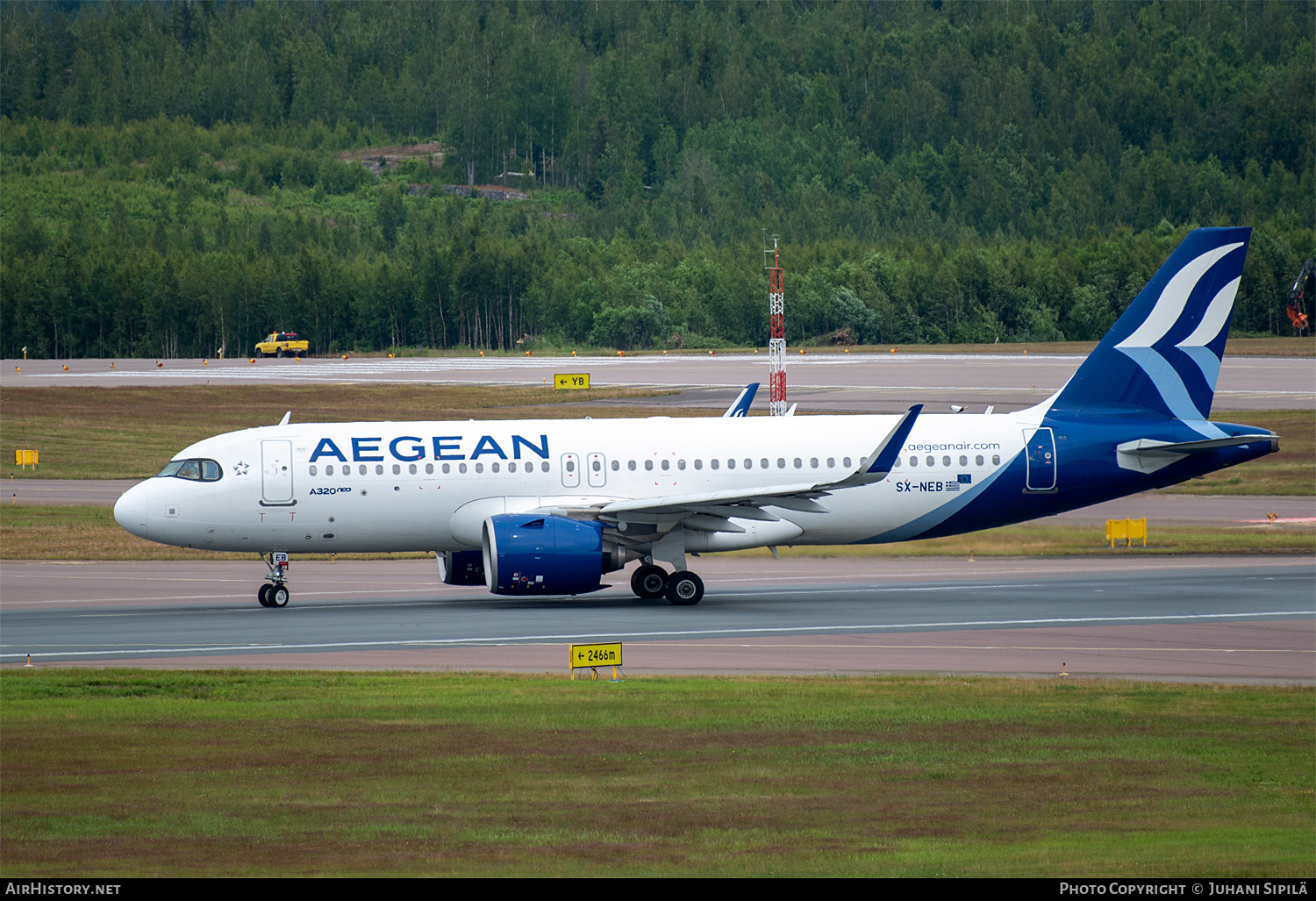 Aircraft Photo of SX-NEB | Airbus A320-271N | Aegean Airlines | AirHistory.net #821590