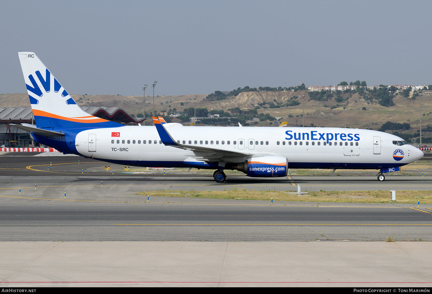 Aircraft Photo of TC-SRC | Boeing 737-8JP | SunExpress | AirHistory.net #821602