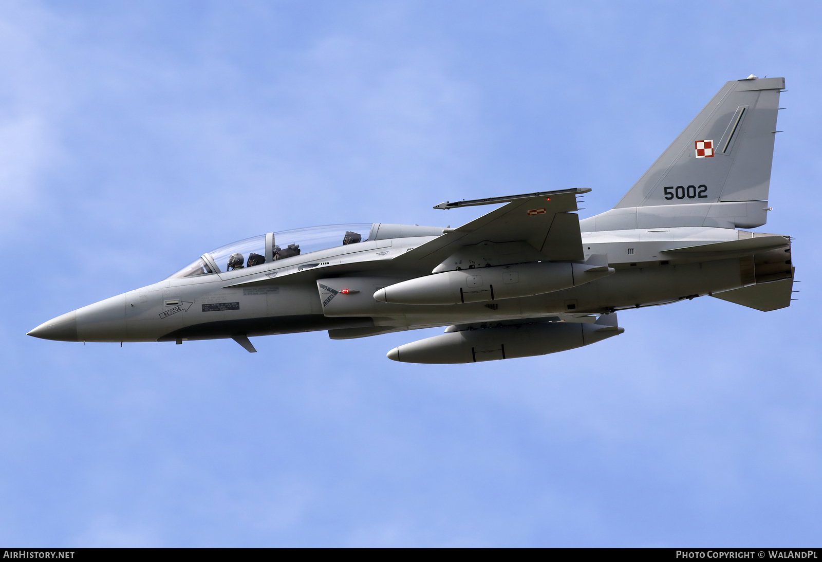 Aircraft Photo of 5002 | Korea Aerospace FA-50GF Golden Eagle | Poland - Air Force | AirHistory.net #821608