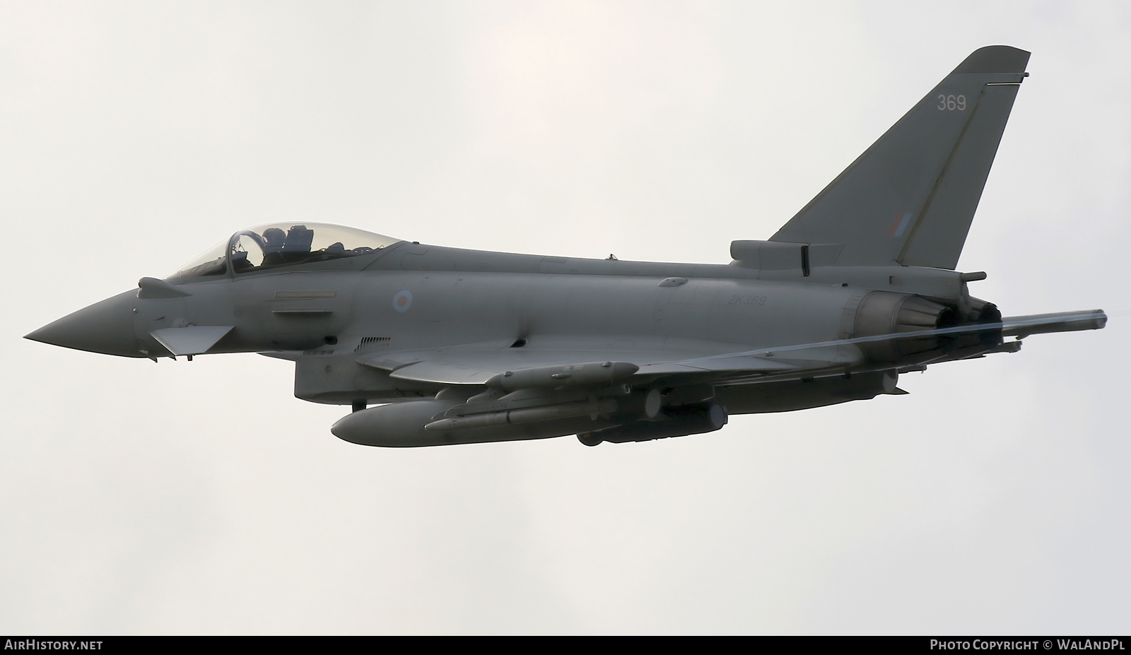 Aircraft Photo of ZK369 | Eurofighter EF-2000 Typhoon FGR4 | UK - Air Force | AirHistory.net #821630