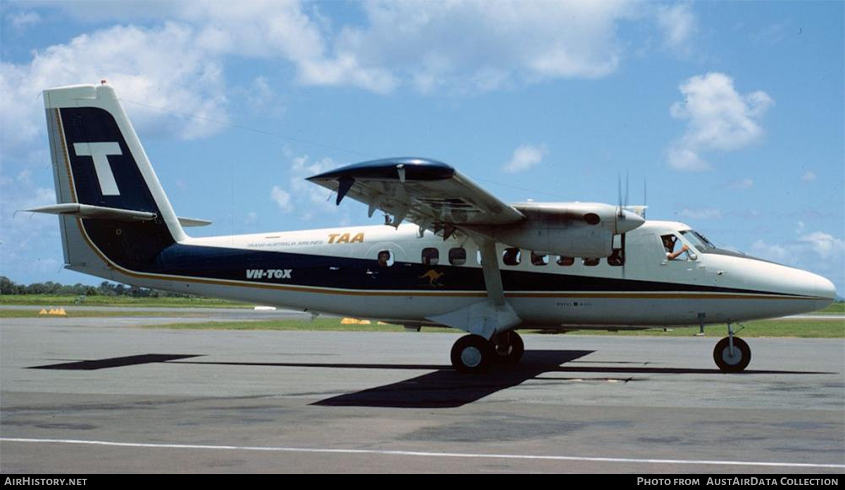 Aircraft Photo of VH-TGX | De Havilland Canada DHC-6-200 Twin Otter | Trans-Australia Airlines - TAA | AirHistory.net #821642