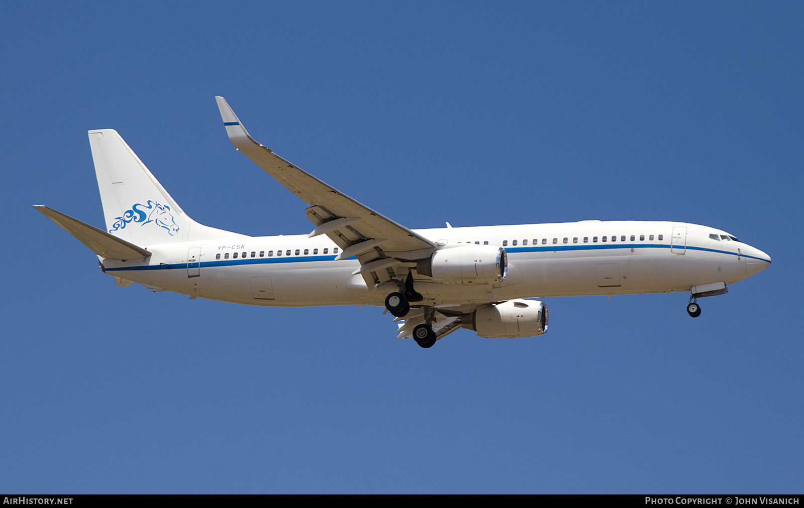 Aircraft Photo of VP-CSK | Boeing 737-8GG BBJ2 | AirHistory.net #821650