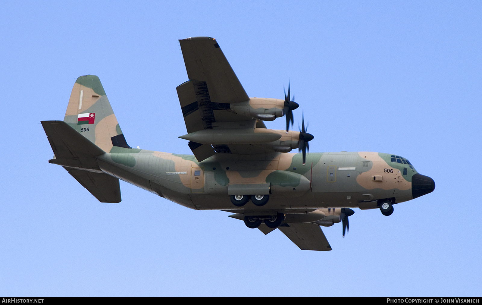 Aircraft Photo of 506 | Lockheed Martin C-130J Hercules | Oman - Air Force | AirHistory.net #821652