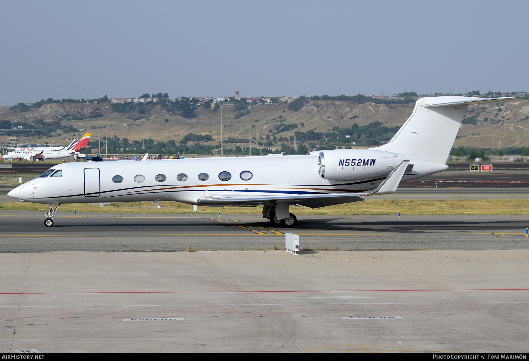 Aircraft Photo of N552MW | Gulfstream Aerospace G-V-SP Gulfstream G550 | AirHistory.net #821654